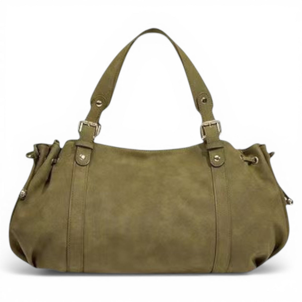 Gaia brushed Shoulder Bag