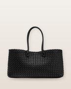 Ada Woven East-West Tote Bag