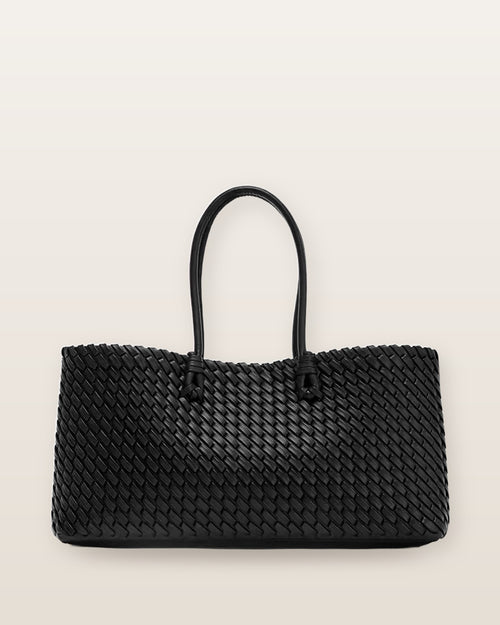 Ada Woven East-West Tote Bag