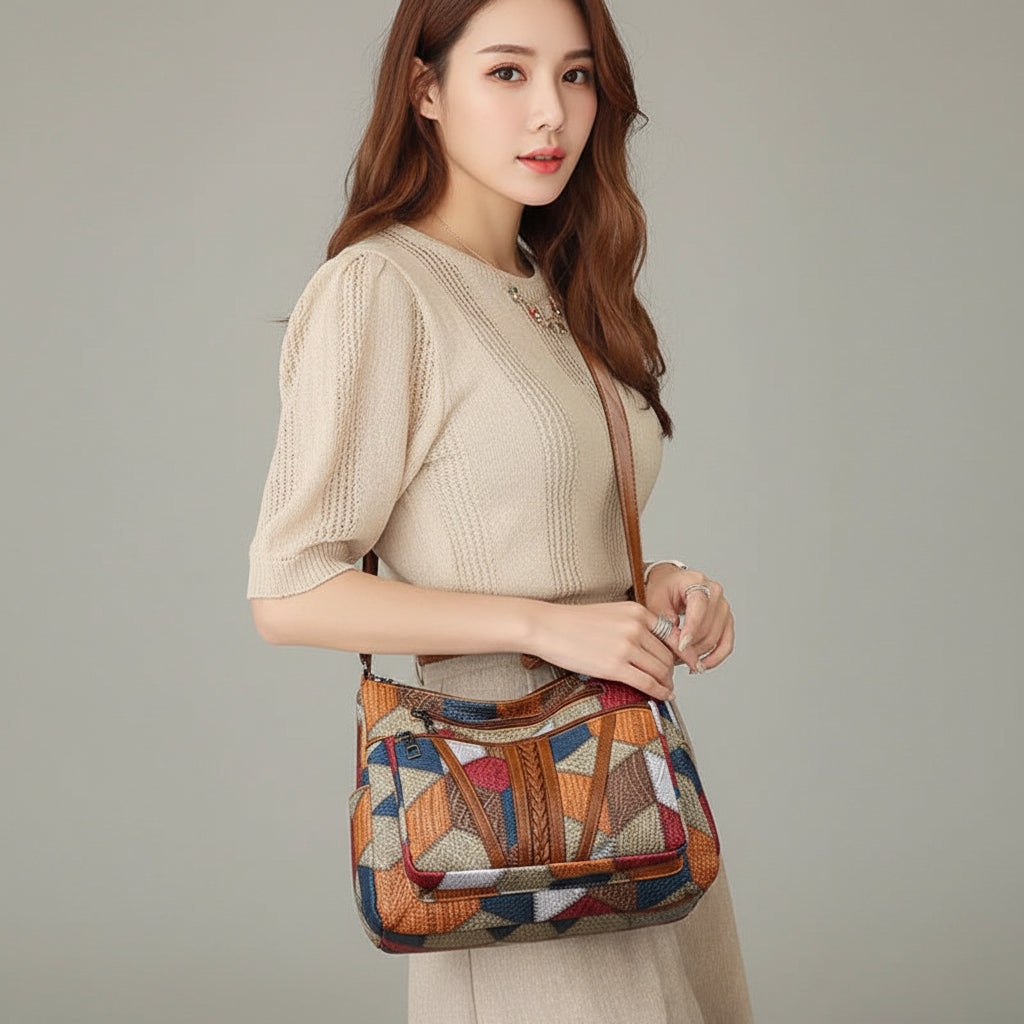 Marry Patchwork crossbody handbag