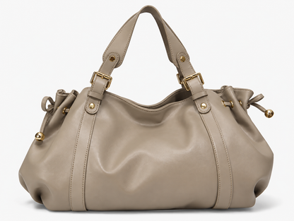Gaia Leather Shoulder Bag