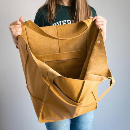 Elina Vintage oversized tote bag
