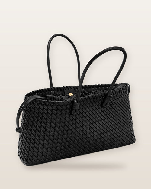Ada Woven East-West Tote Bag