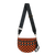 Checkered Orange and Black