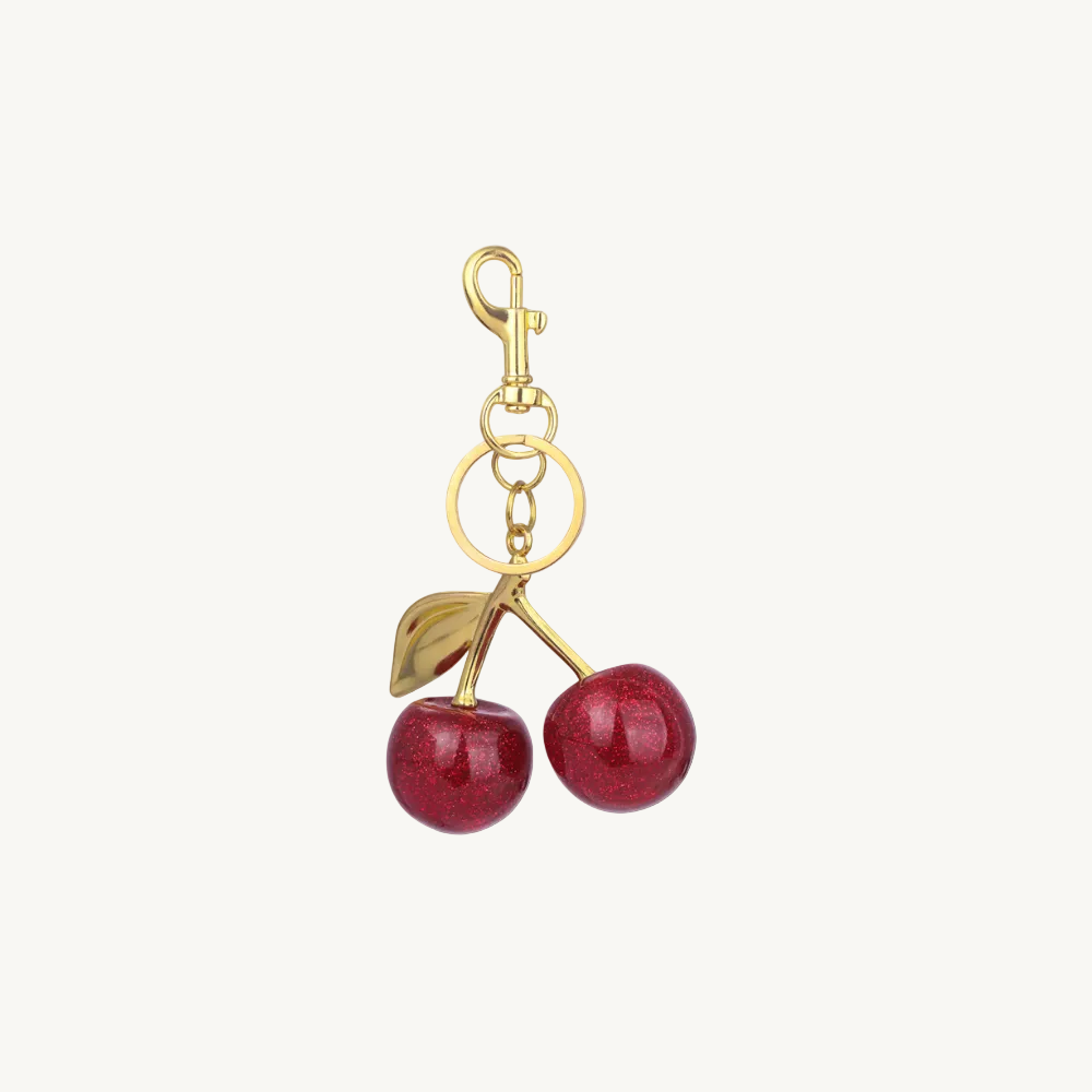 Cherry Bag Charm Set