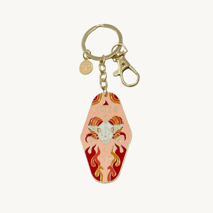 Zodiac Sign Bag Charm