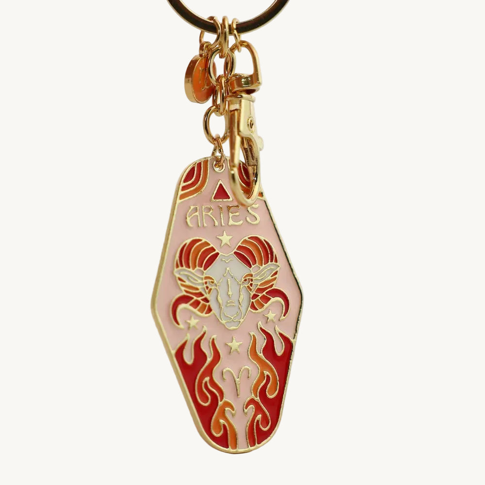 Zodiac Sign Bag Charm