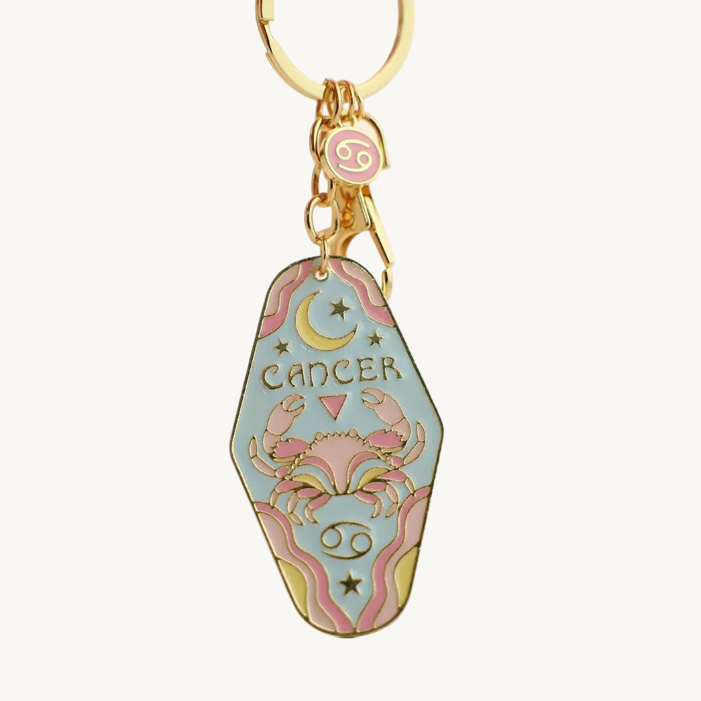 Zodiac Sign Bag Charm