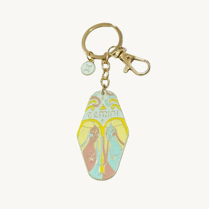 Zodiac Sign Bag Charm