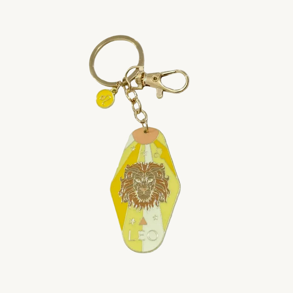 Zodiac Sign Bag Charm