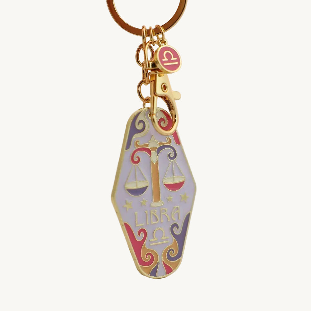 Zodiac Sign Bag Charm