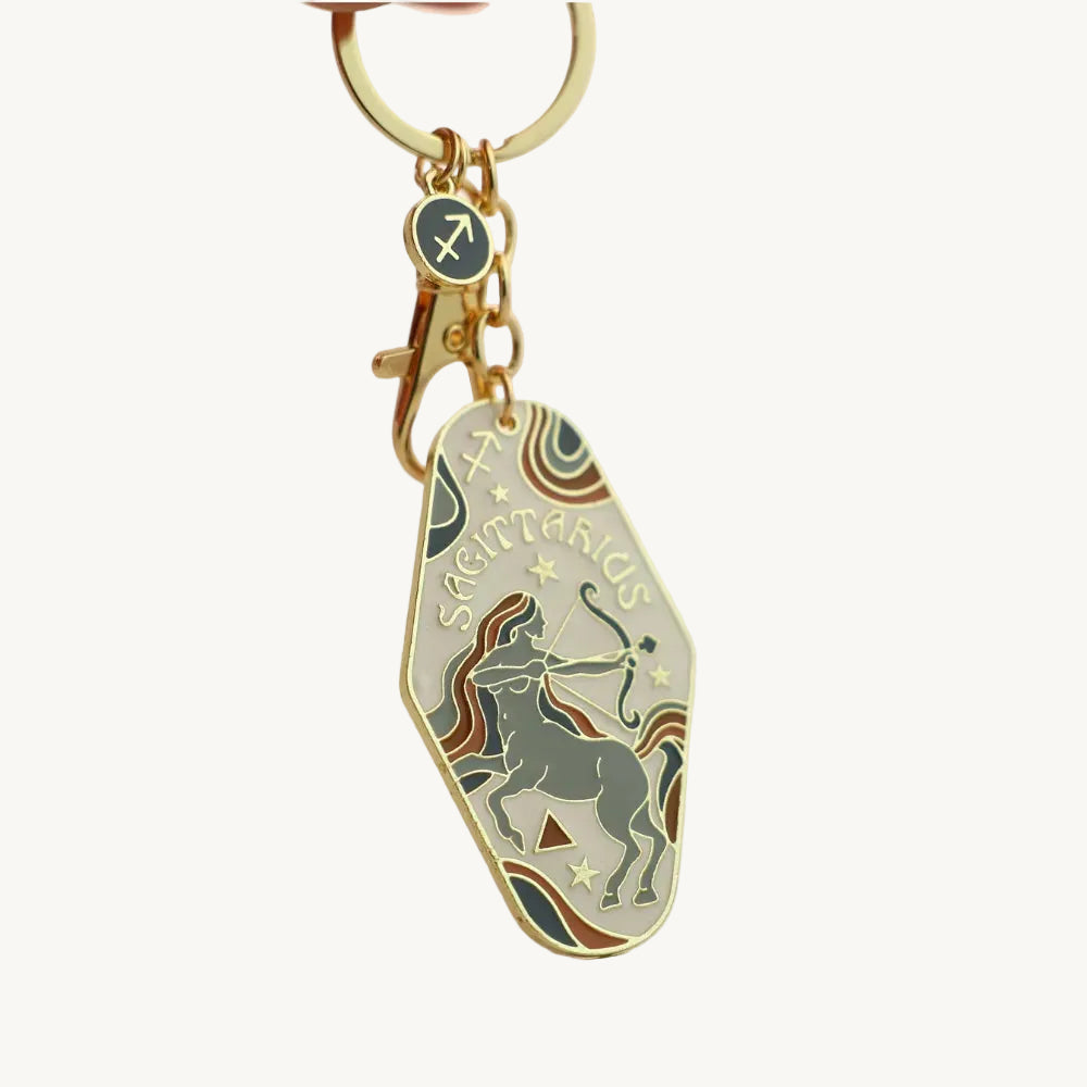 Zodiac Sign Bag Charm