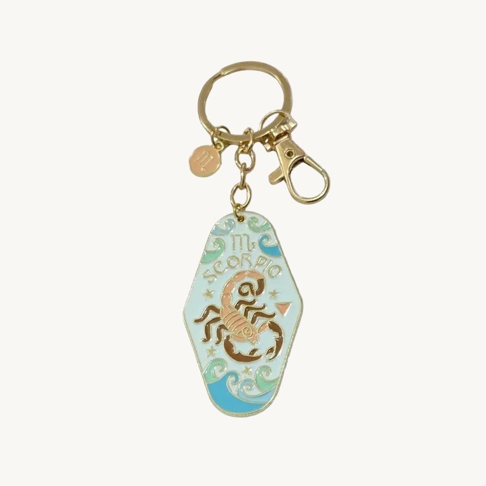 Zodiac Sign Bag Charm