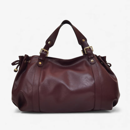 Gaia Leather Shoulder Bag