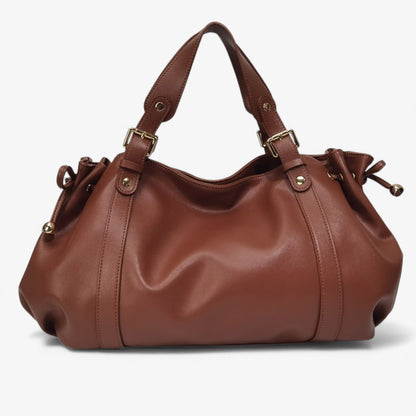 Gaia Leather Shoulder Bag