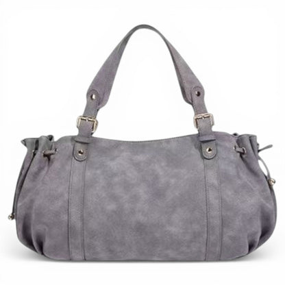 Gaia brushed Shoulder Bag