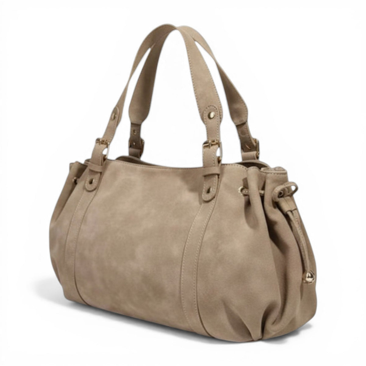 Gaia brushed Shoulder Bag