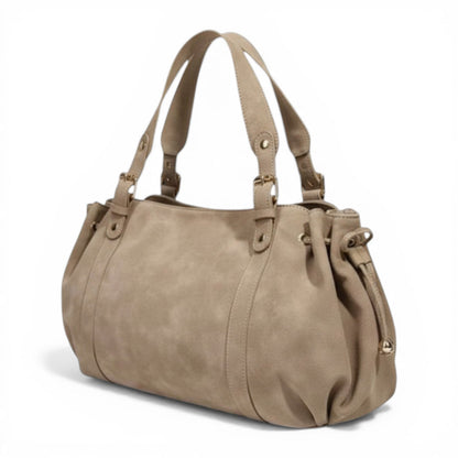 Gaia brushed Shoulder Bag