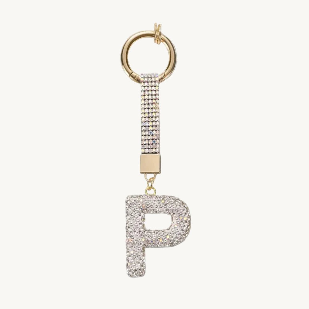 Alphabet Bag Charm P - Laluva