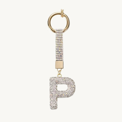 Alphabet Bag Charm P - Laluva