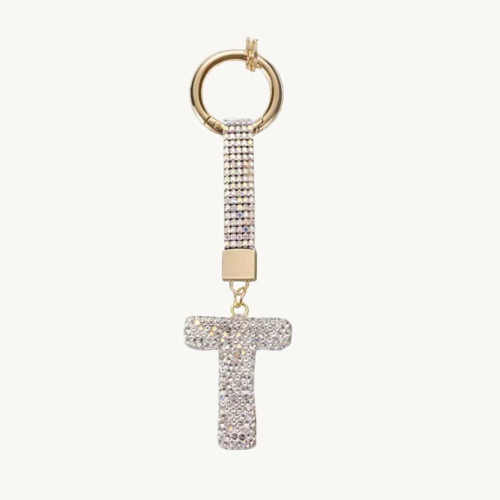 Alphabet Bag Charm T - Laluva