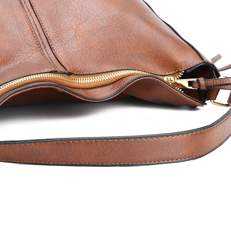 Ava Classic Multi-Compartment Hobo Bag - Laluva