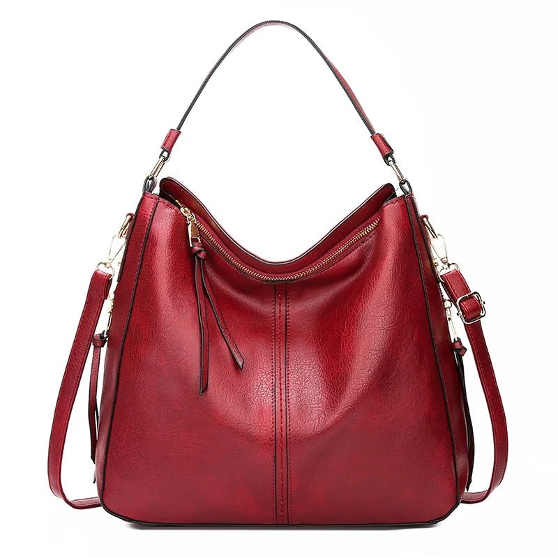 Ava Classic Multi-Compartment Hobo Bag - Laluva