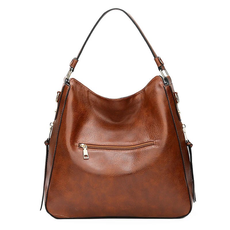 Ava Classic Multi-Compartment Hobo Bag - Laluva