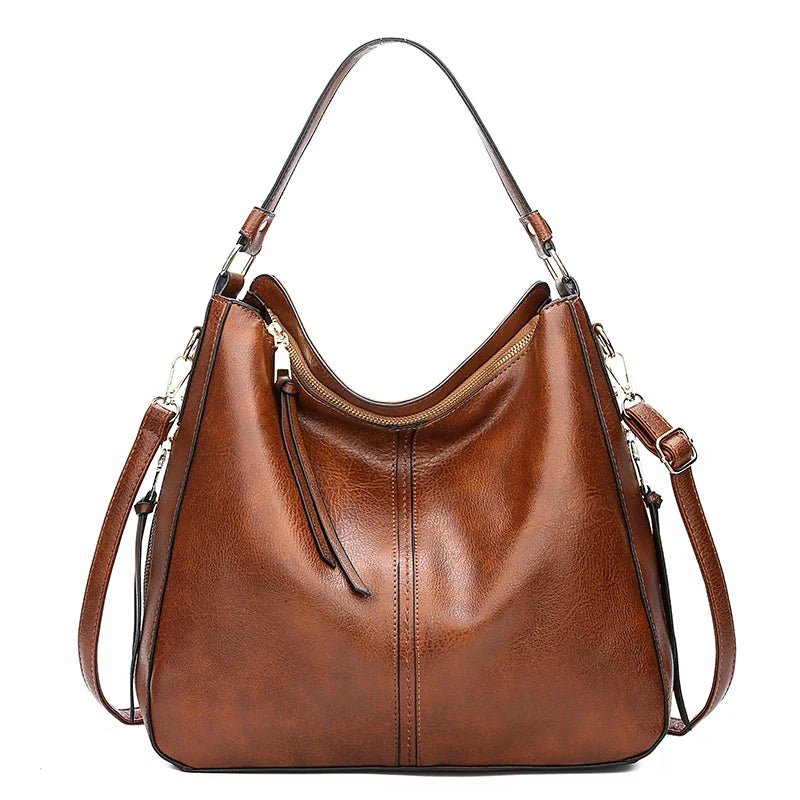 Ava Classic Multi-Compartment Hobo Bag - Laluva