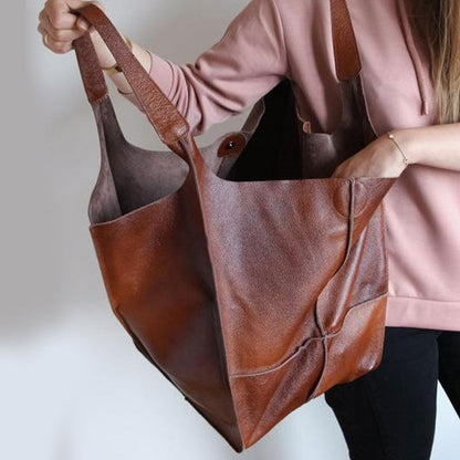 Elina Vintage oversized tote bag