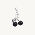 Cherry Bag Charm Set Black - Laluva