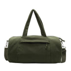 Cora Corduroy Barrel Duffle Bag - Laluva