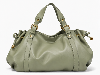 Gaia Leather Shoulder Bag