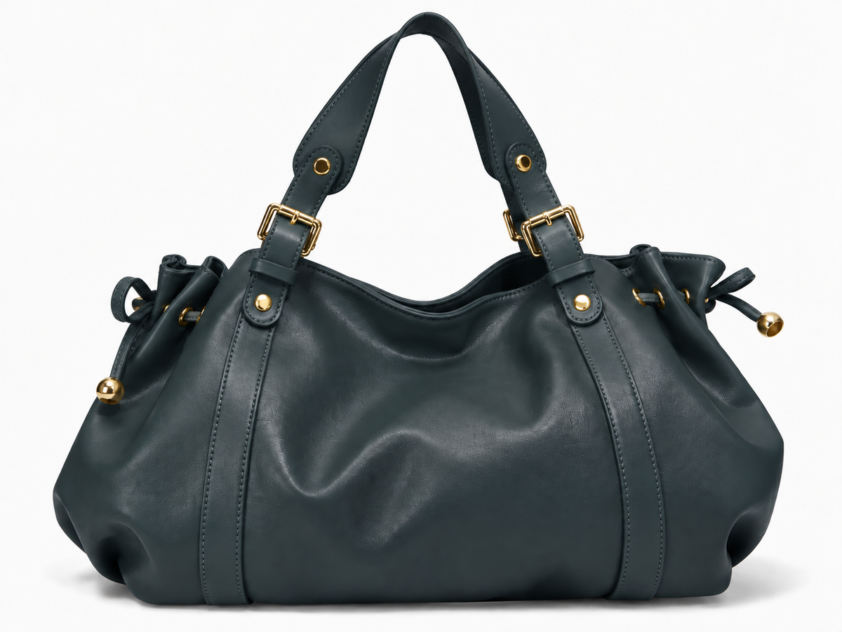 Gaia Leather Shoulder Bag