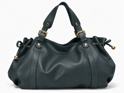 Gaia Leather Shoulder Bag