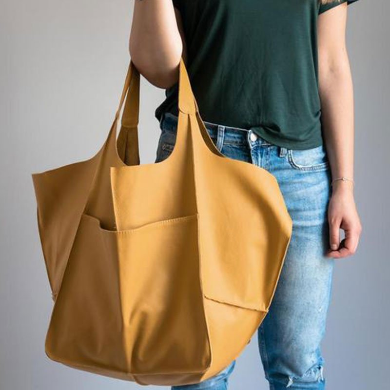 Elina Vintage oversized tote bag - Laluva