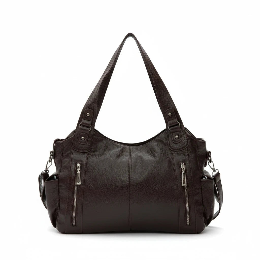 Evelyn Crossbody Bag Chocolate - Laluva