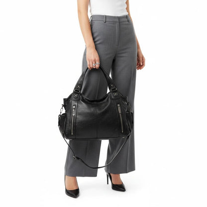 Evelyn Crossbody Bag Black - Laluva