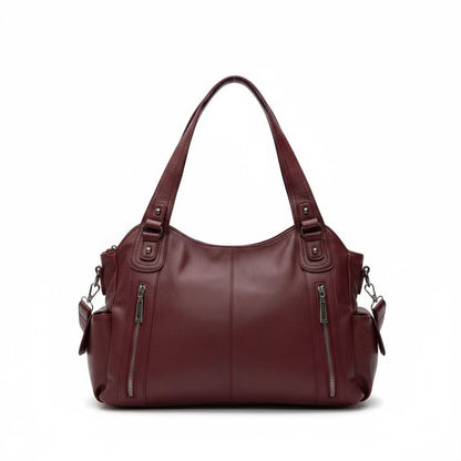 Evelyn Crossbody Bag Burgundy - Laluva