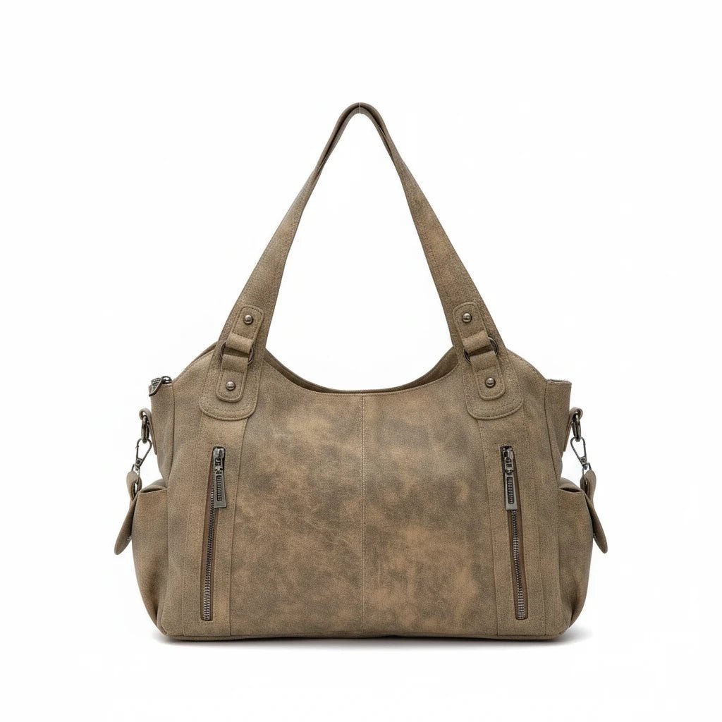 Evelyn Crossbody Bag Beige - Laluva