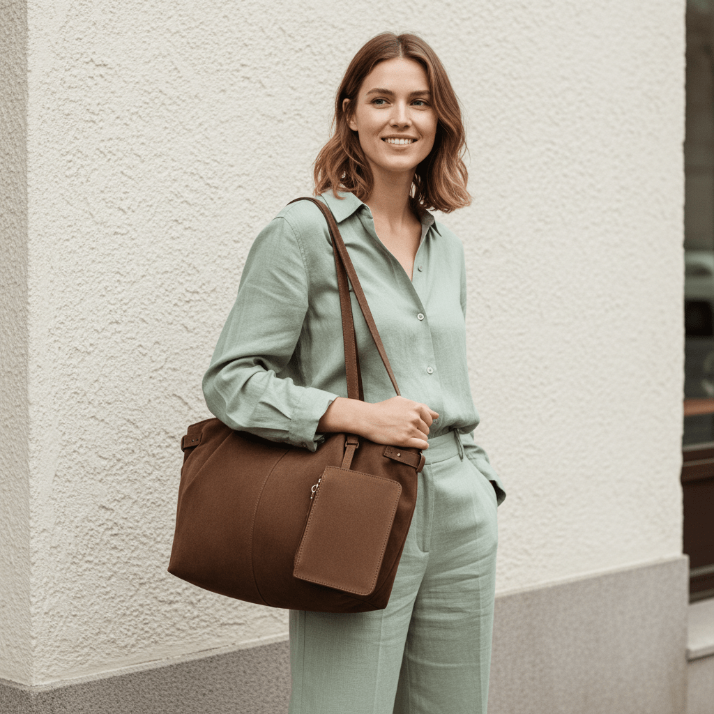 Gaia Large shoulder bag - Laluva