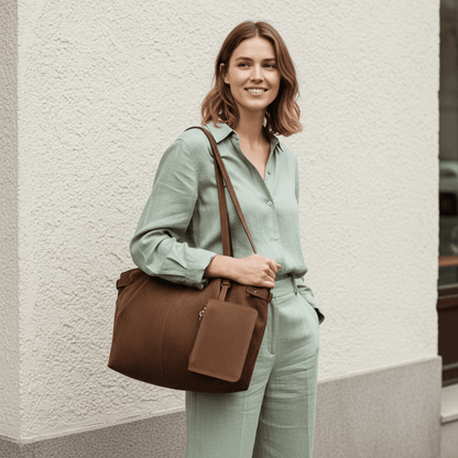 Gaia Large shoulder bag - Laluva