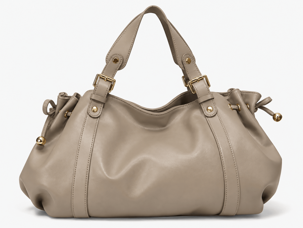 Gaia Leather Shoulder Bag - Laluva