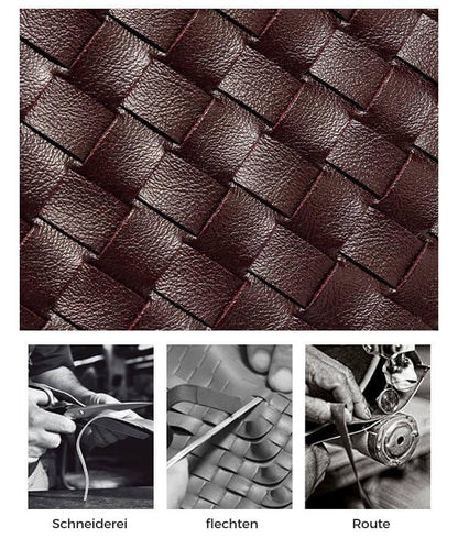 Kenia Woven mini crossbody bag