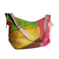 Greta Patchwork Leather Hobo Bag - Laluva