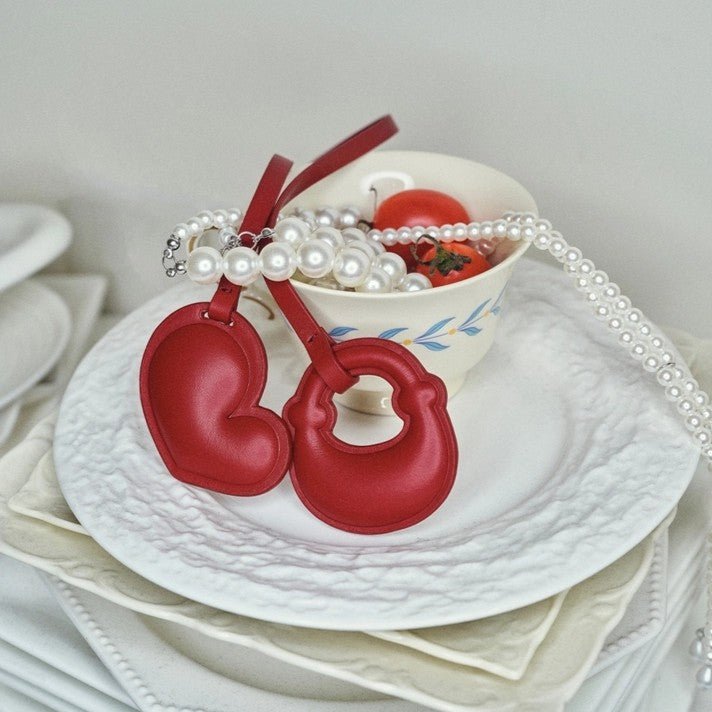 Handbag and Heart Bracelet Charm - Laluva