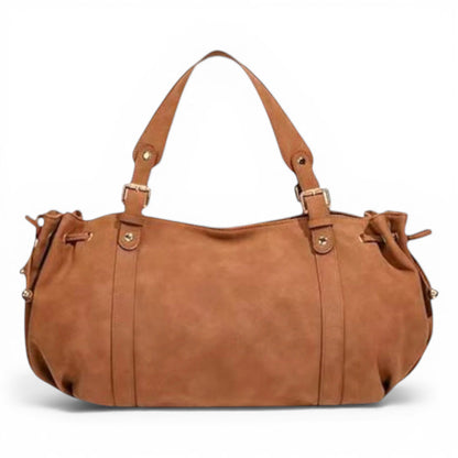 Gaia brushed Shoulder Bag