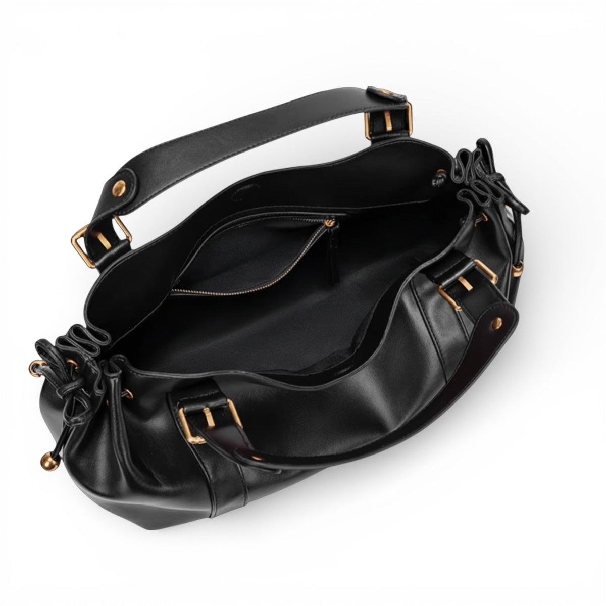 Gaia Leather Shoulder Bag