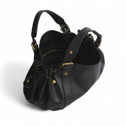 Gaia Leather Shoulder Bag