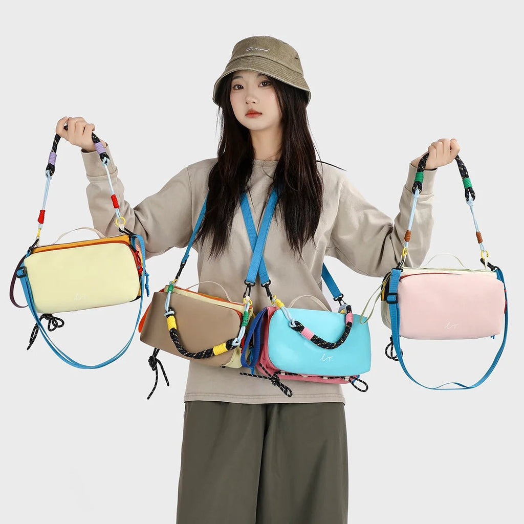 Ivy Colorblock Utility Crossbody Bag - Laluva